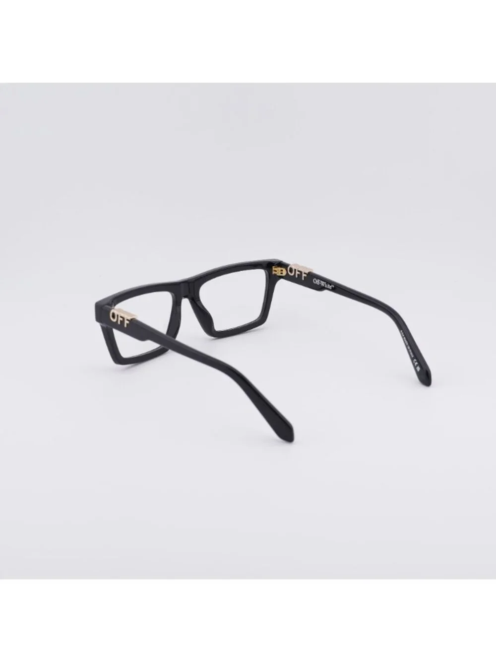 Off-White OERJ07B STYLE 7B 1000 Eyeglasses Black 55mm Rectangle Frame